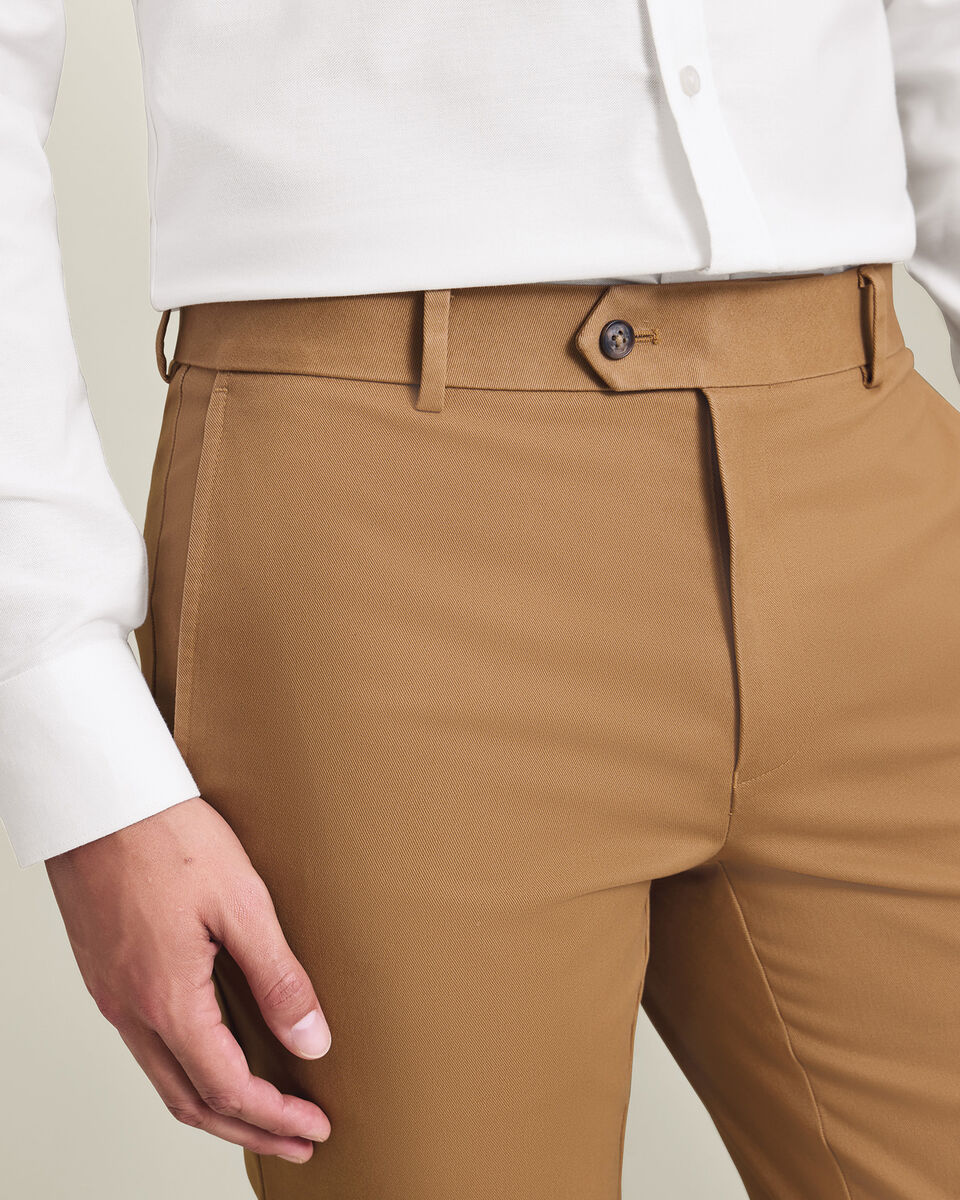 Ultimative b&uuml;gelfreie Chinos&nbsp;- Camel