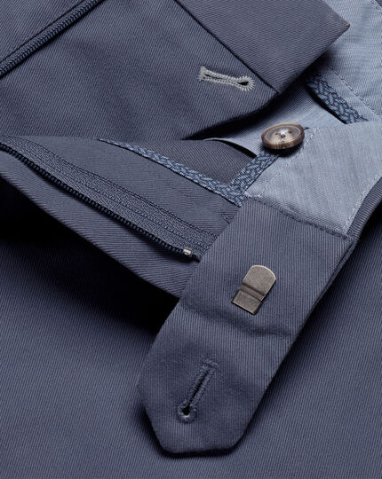 Ultimate Non-Iron Chinos - Steel Blue