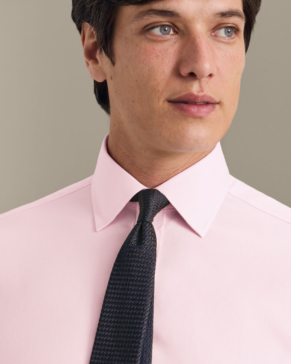Non-Iron Royal Oxford Shirt - Light Pink