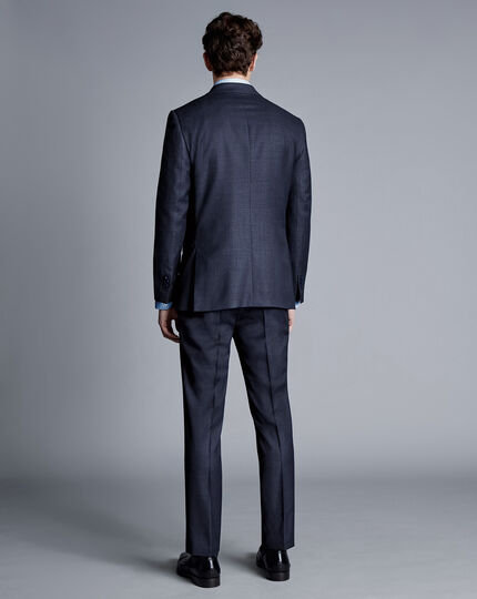 Italian Luxury Suit - Denim Blue