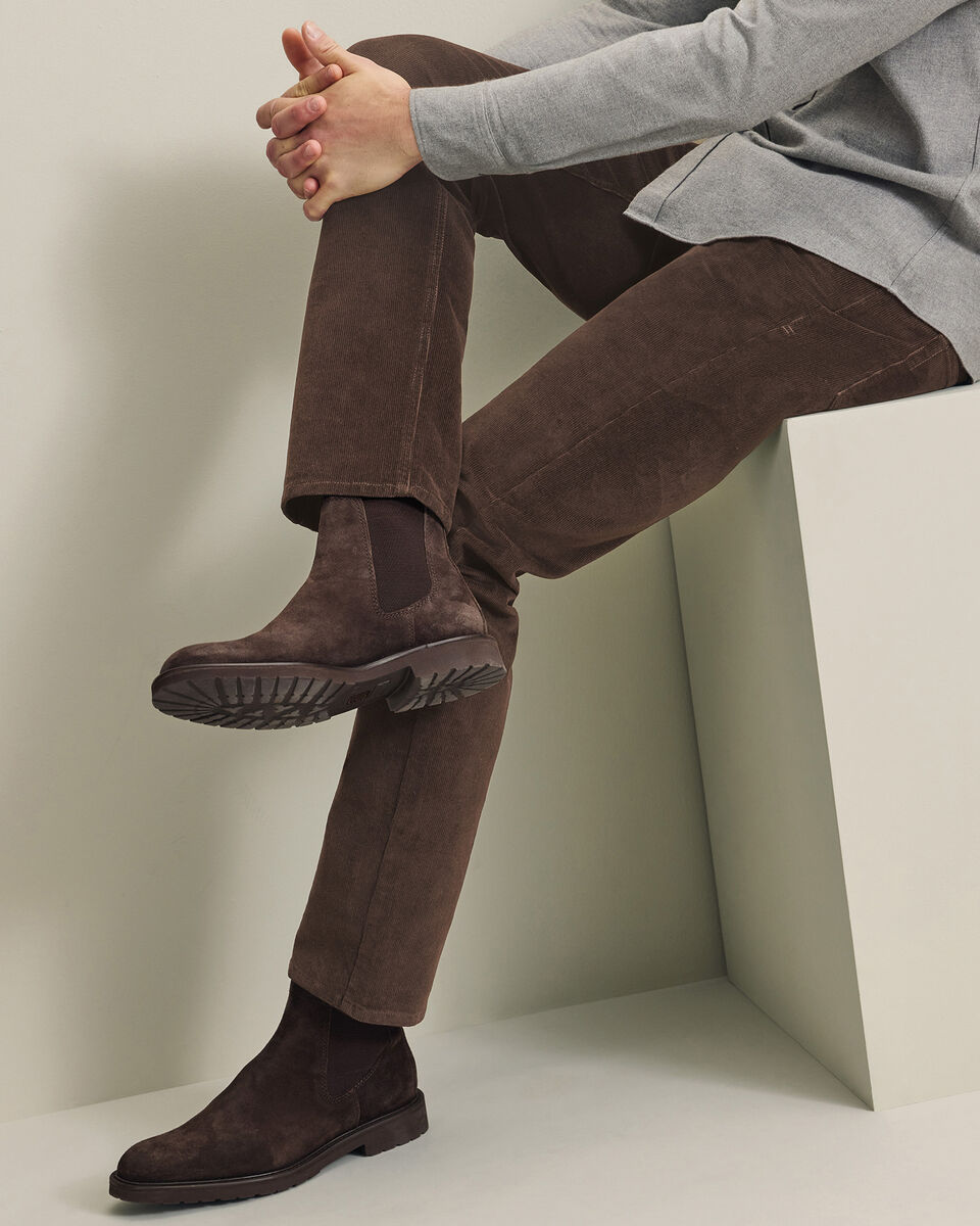 Corduroy 5 Pocket Pants - Chocolate