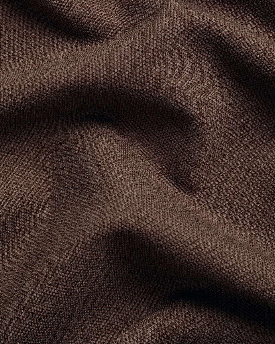 Pique Polo - Brown