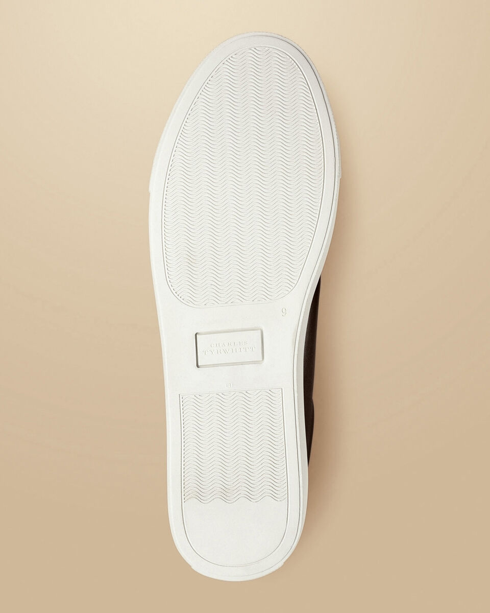 Leather Sneakers - Dark Chocolate 