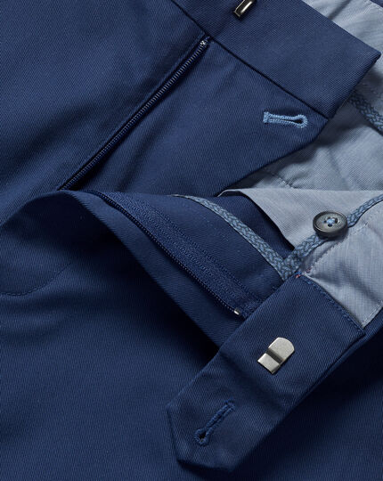 Ultimate Non-Iron Chinos - Colbalt Blue