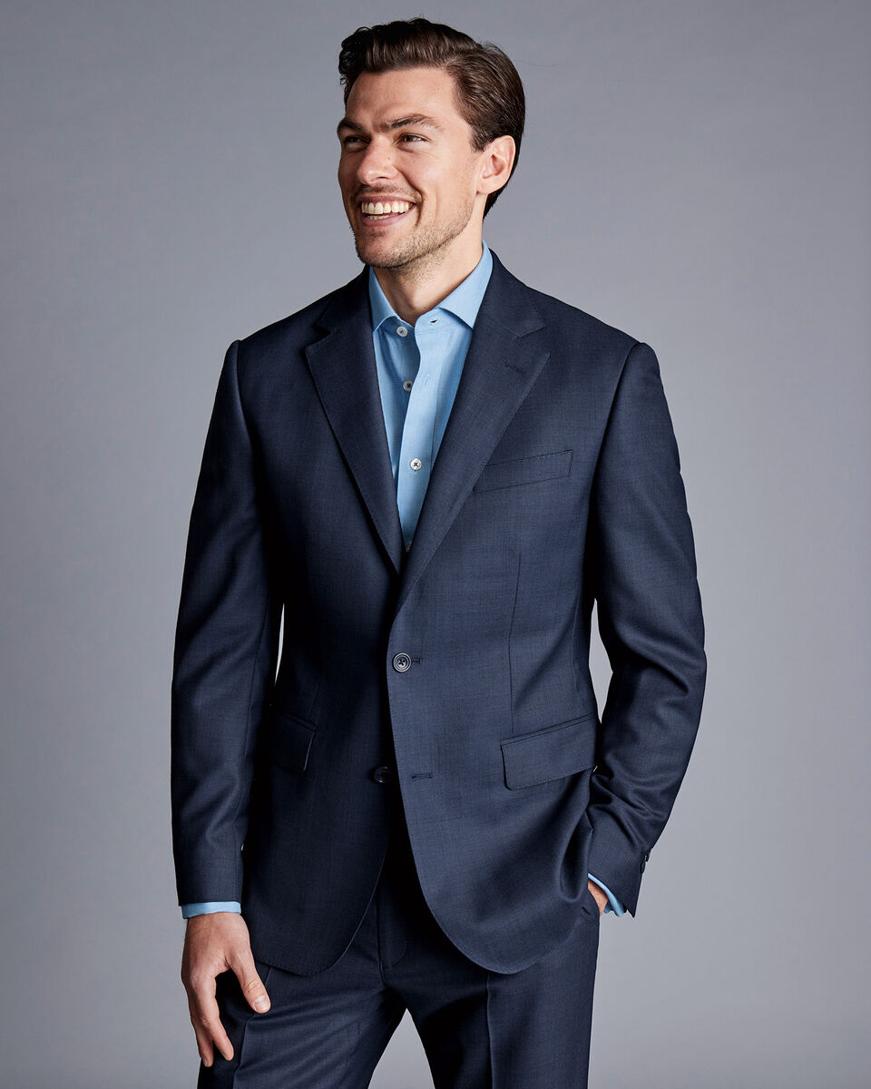 Ultimate Performance End-on-End Suit - Ink Blue | Charles Tyrwhitt
