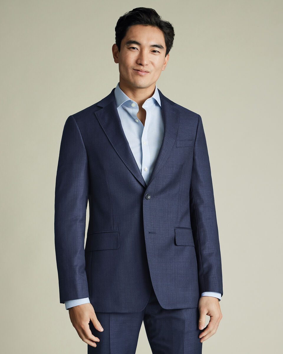 Italian Luxury Suit Jacket - Royal Blue