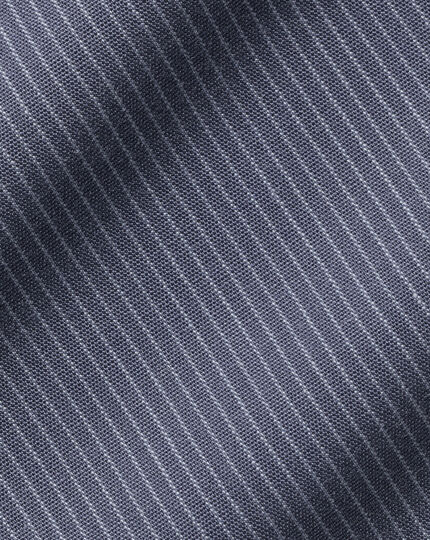 Straight Fit Hairline Stripe Poplin Shirt w/ Tags