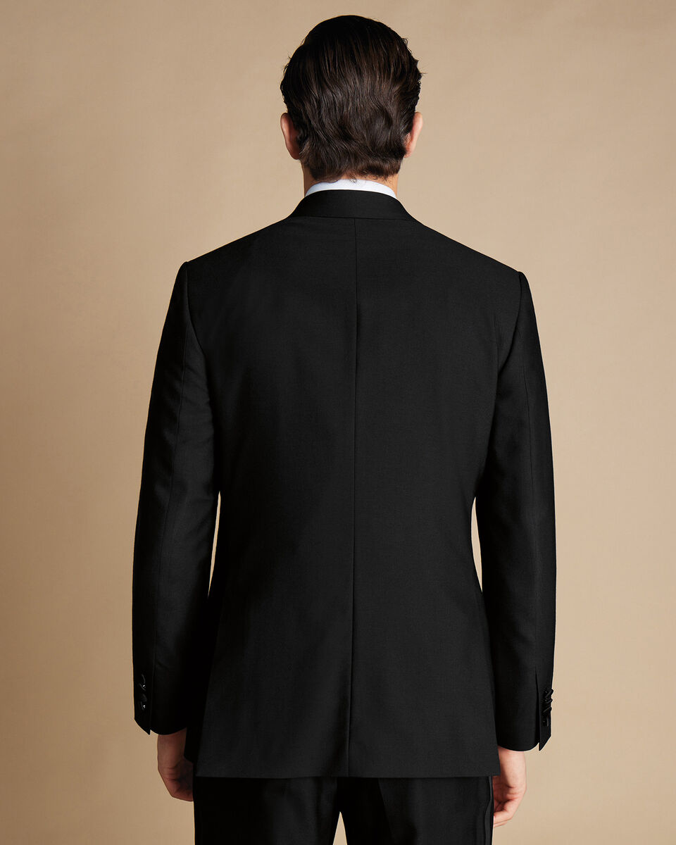 Double Breasted Tuxedo Mens Red Buttons Closure Slim Fit Tuxedo