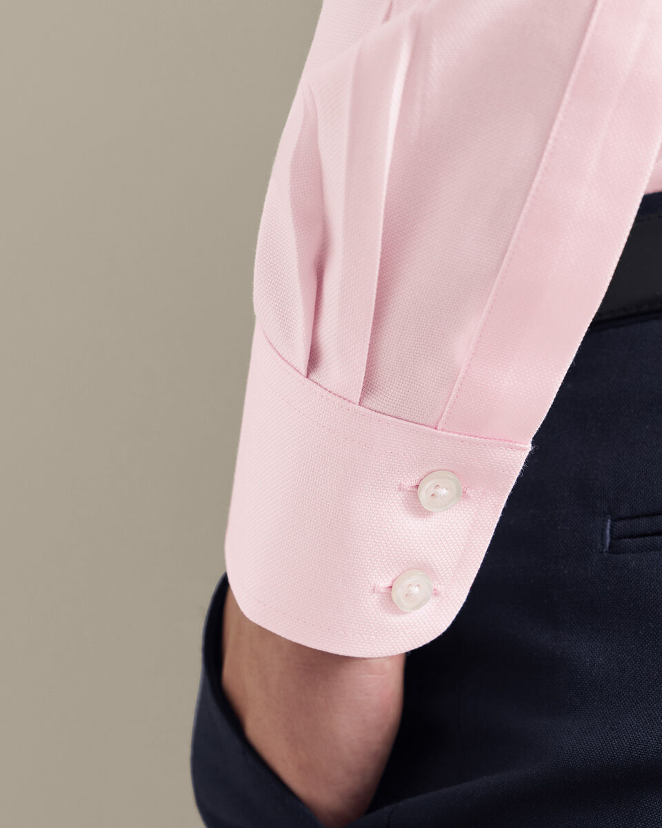 Non-Iron Royal Oxford Shirt - Light Pink
