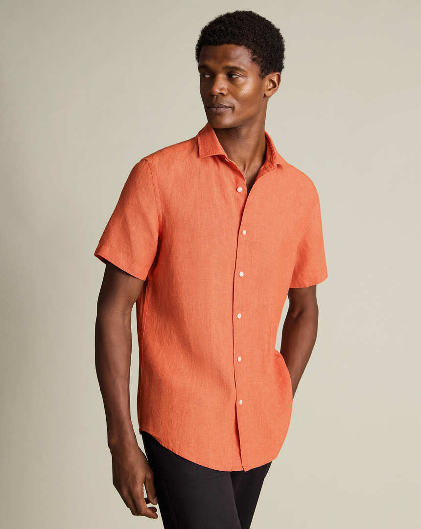 Men's Slim Fit Linen Shirts | Charles Tyrwhitt US Men's Slim Fit Linen Shirts | Charles Tyrwhitt US