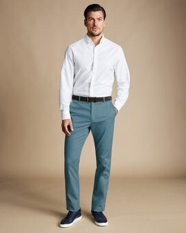 Ultimate Non-Iron Chinos - Mid Blue