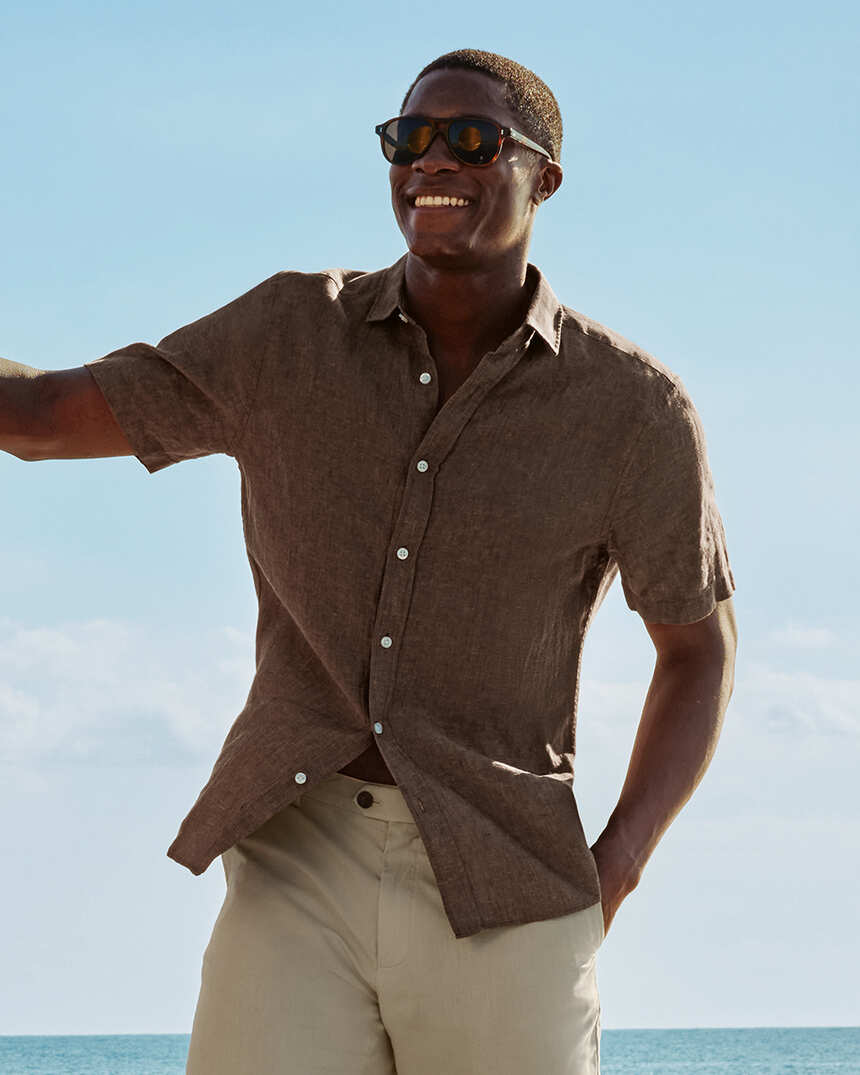 Men's Brown Casual Shirts | Charles Tyrwhitt US Men's Brown Casual Shirts | Charles Tyrwhitt US