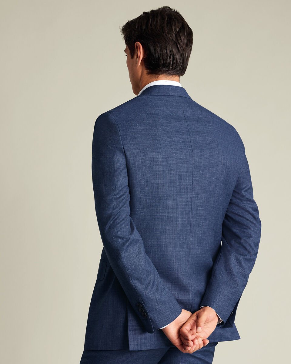 Luxury Italian Suit - Ink Blue