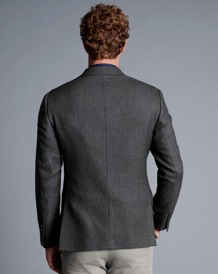 Wool Texture Jacket - Grey