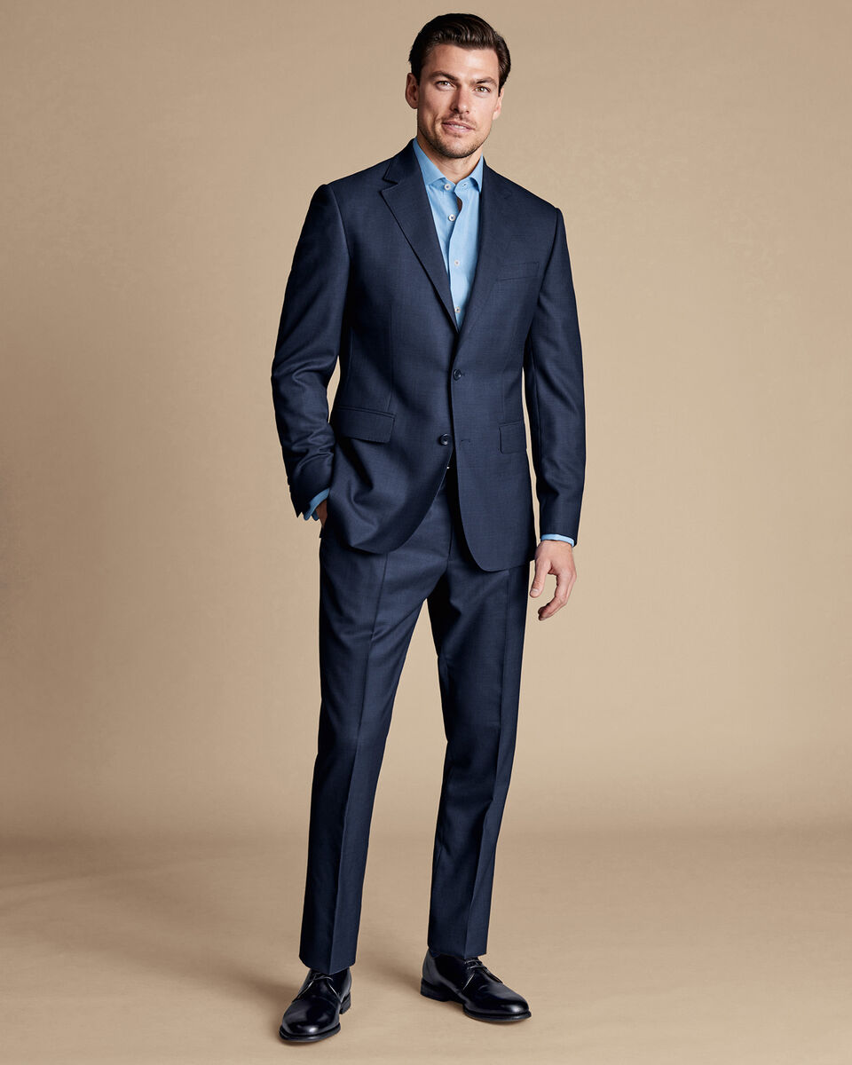 Ultimate Performance End-on-End Suit - Ink Blue | Charles Tyrwhitt