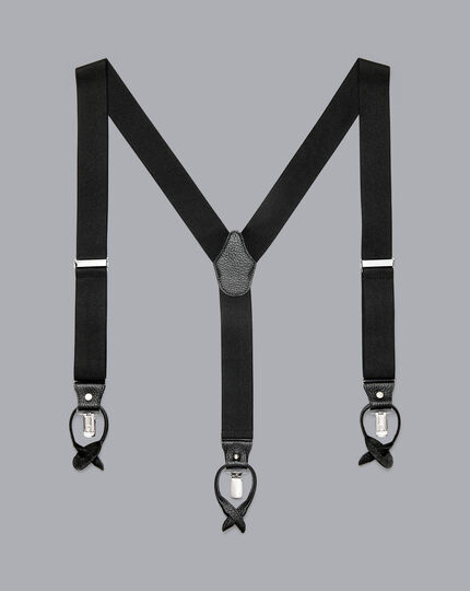 Combination Suspenders - Black