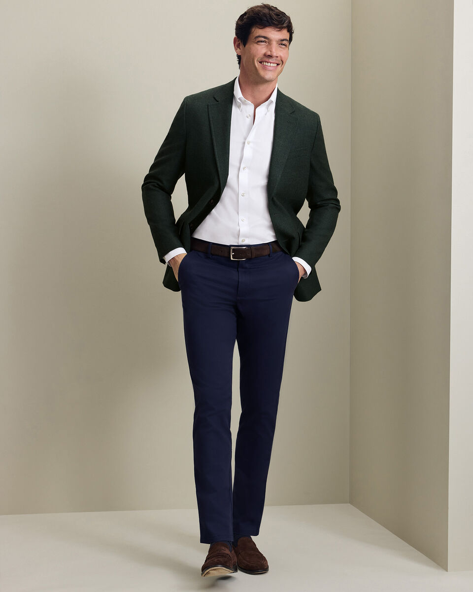 Veste en laine textur&eacute;e - Vert for&ecirc;t