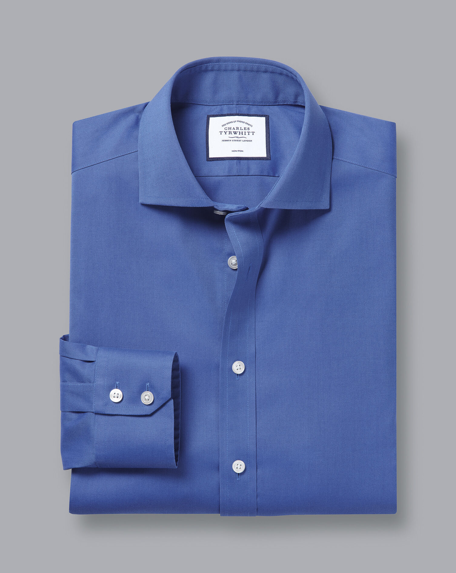 Cutaway Collar Non-Iron Pinpoint Oxford 
