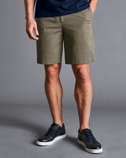 Cotton Shorts - Sage Green