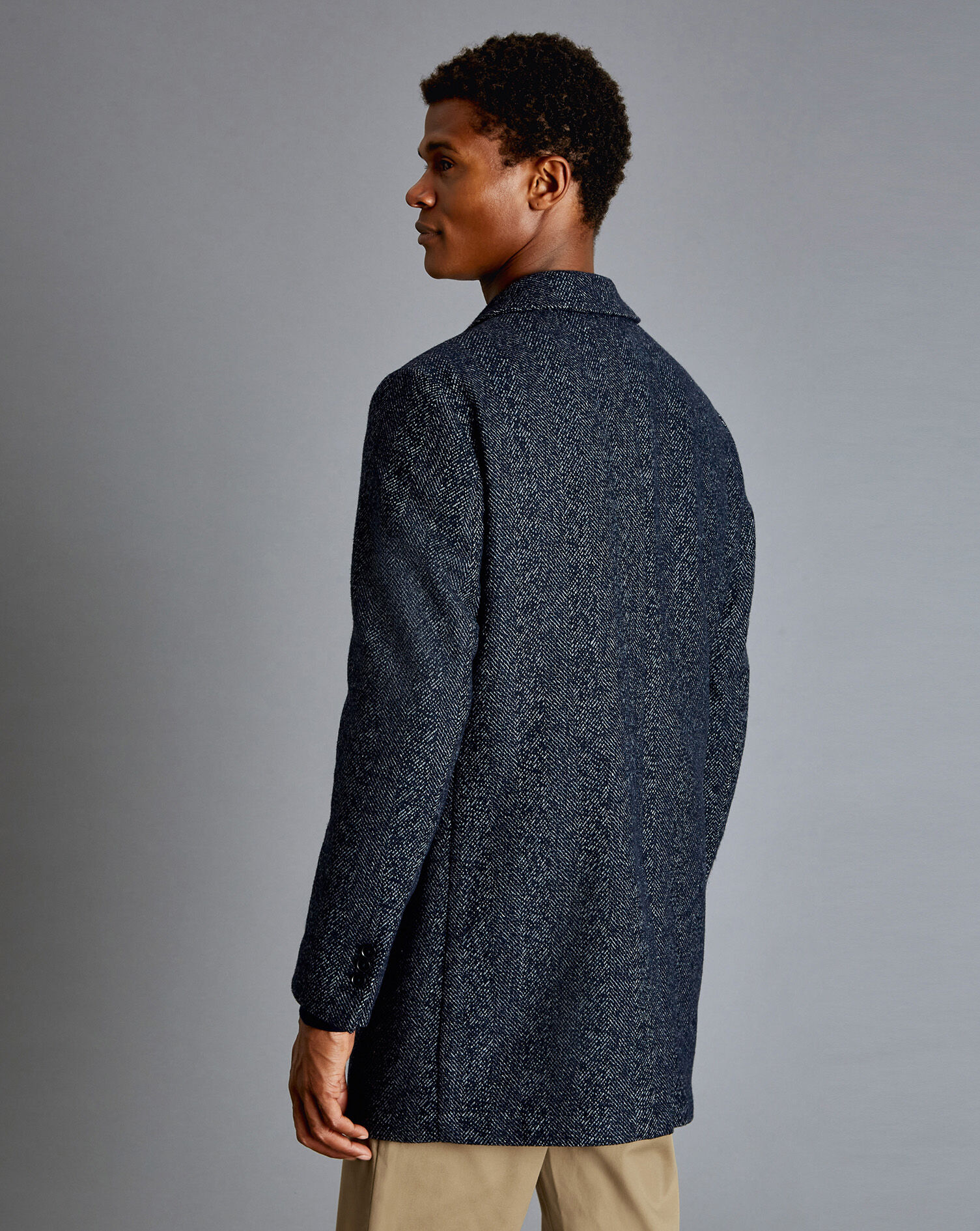 light grey rain jacket