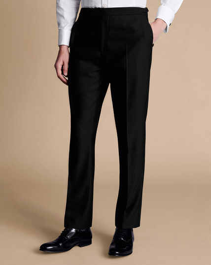 Dinner Suit Trousers - Black