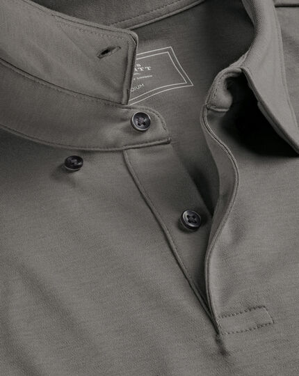 Smart Jersey Polo - Grey