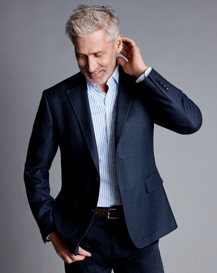 navy wool jacket