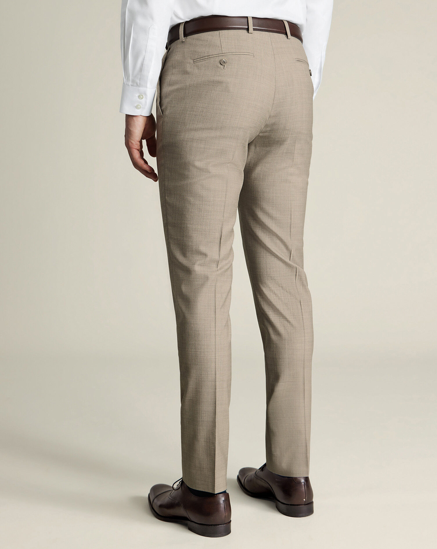 Ultimate Performance Sharkskin Suit Pants - Limestone