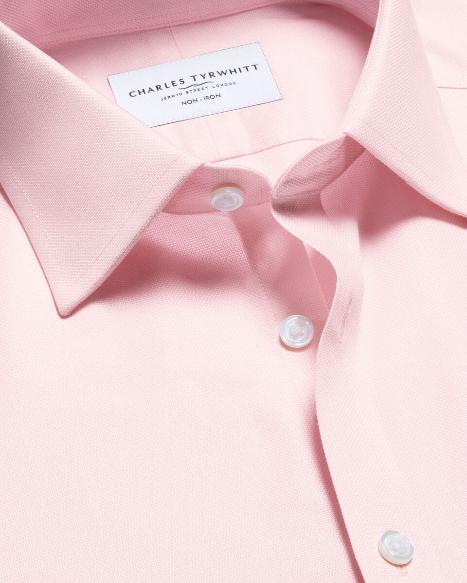 Non-Iron Royal Oxford Shirt - Light Pink