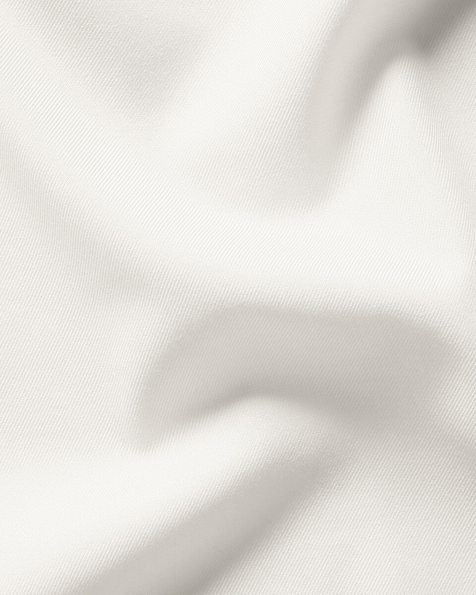 B&uuml;gelfreies Twill-Hemd - Elfenbein