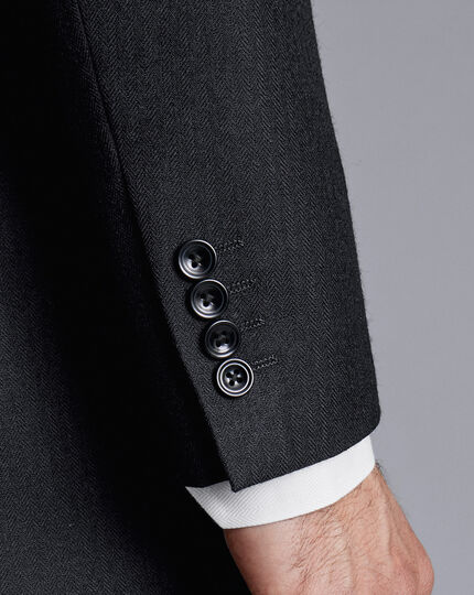 Cutaway-Anzug - Grau gestreifte Hose