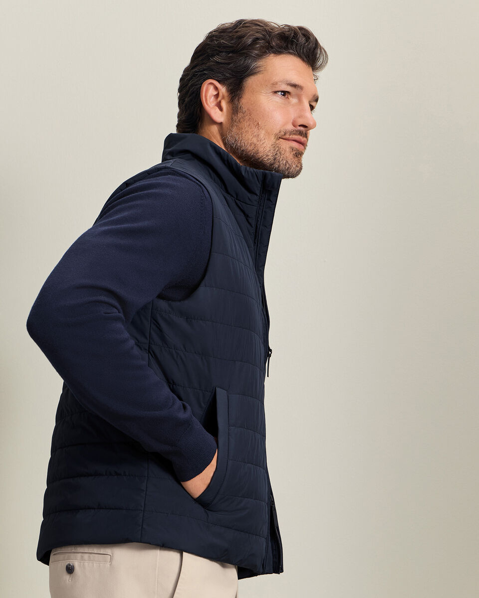 Gilet matelass&eacute; l&eacute;ger - Bleu marine