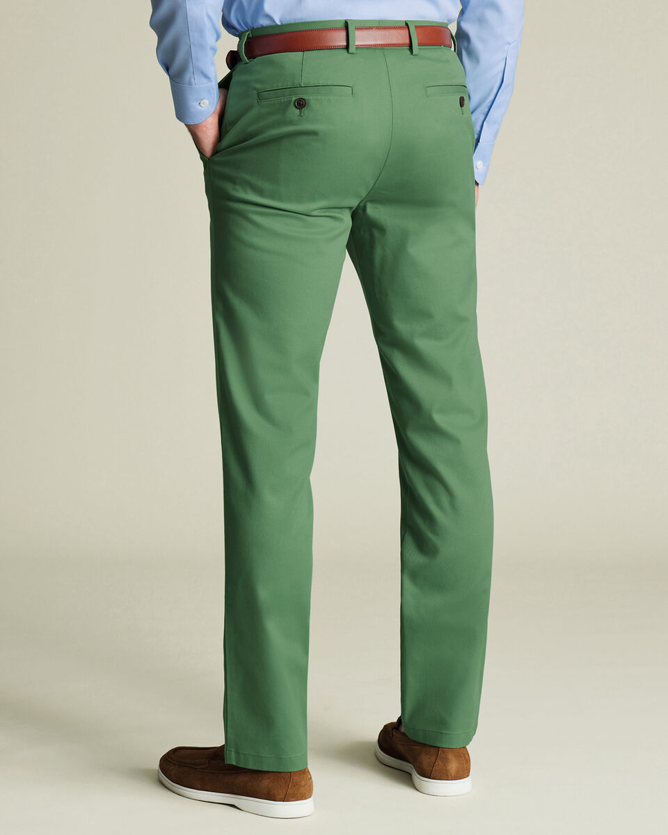 Chinos Ultimate sans repassage - Vert