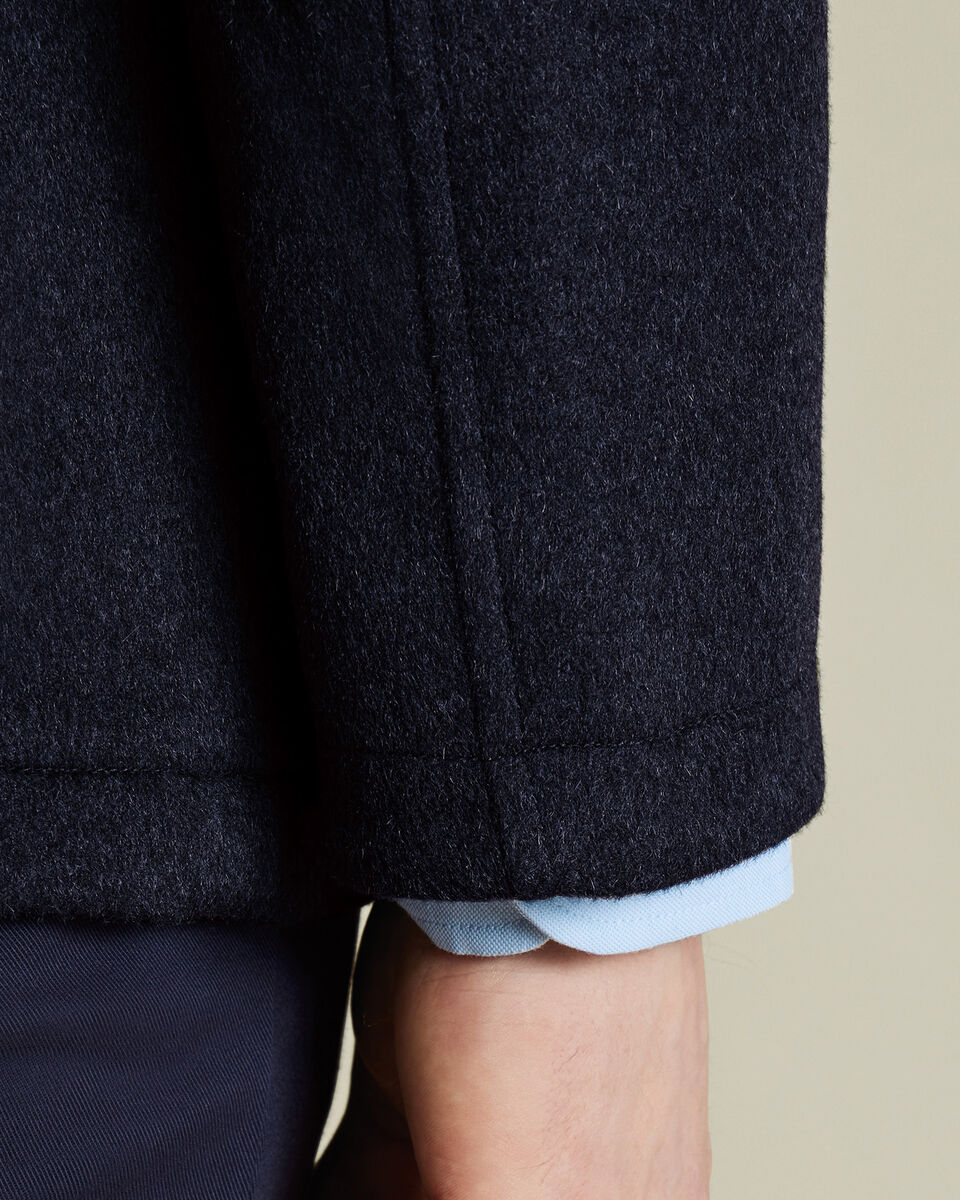Wool City Coat - Navy