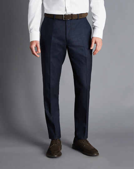 End-on-End Ultimate Performance Suit Trousers - Navy