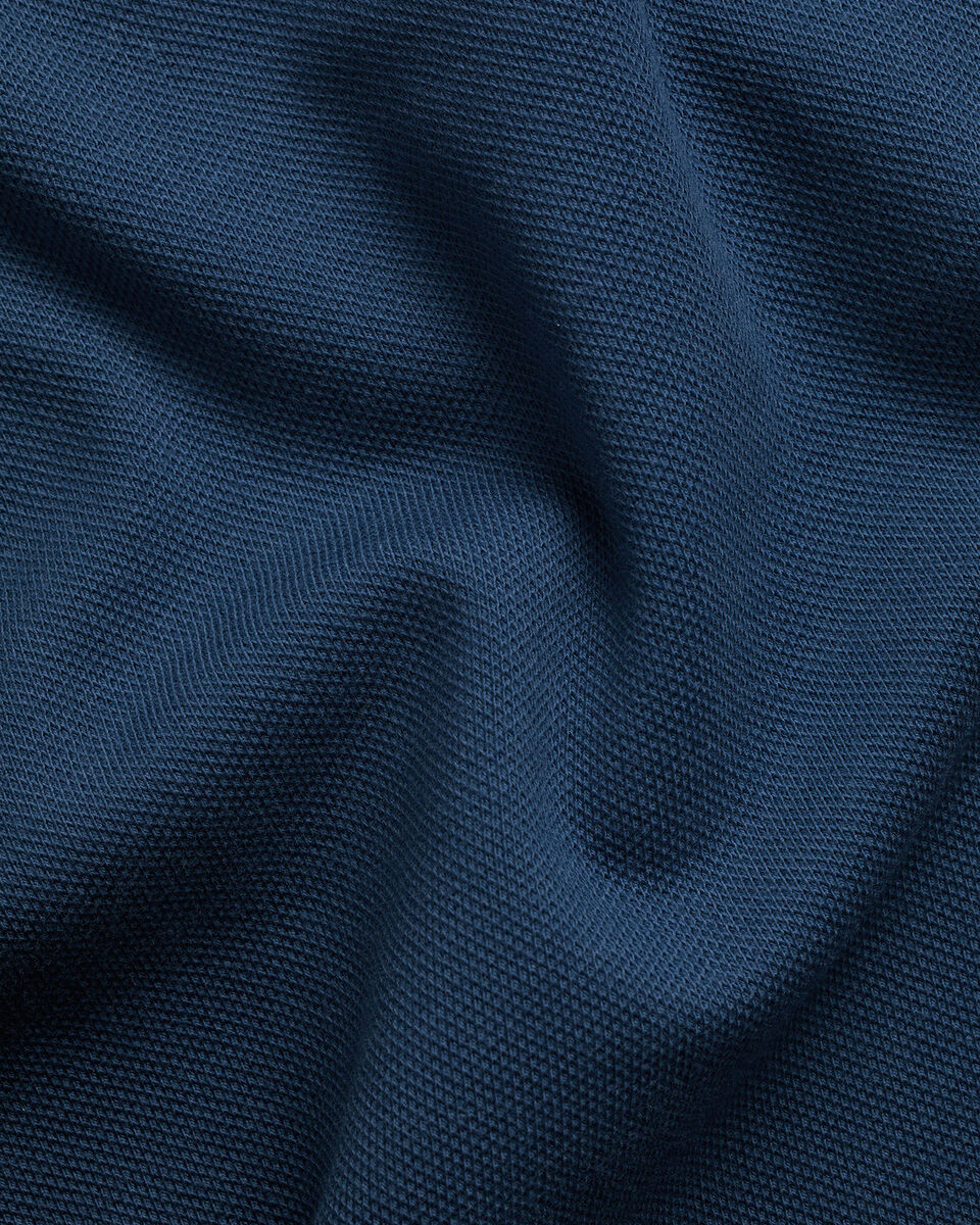 Smartes Piqu&eacute;-Polo&nbsp;- Petrolblau