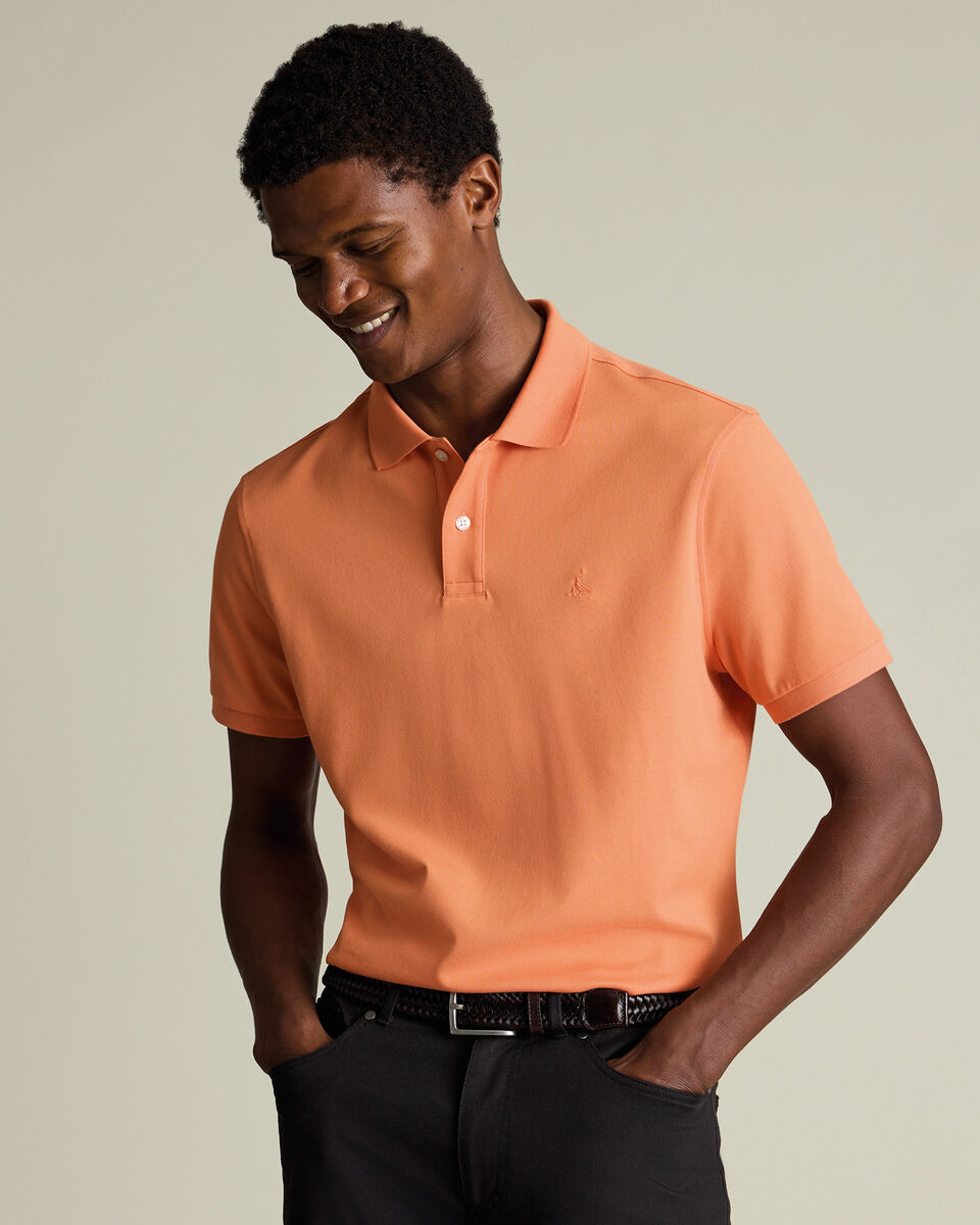Pique Polo - Orange