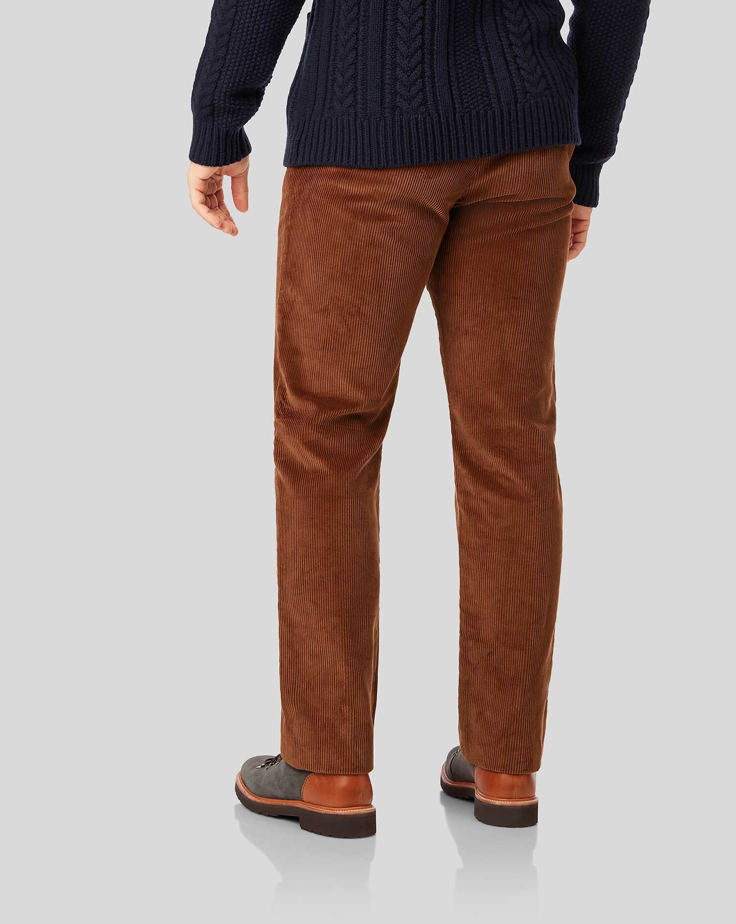 Jumbo Cords - Burnt Orange | Charles 