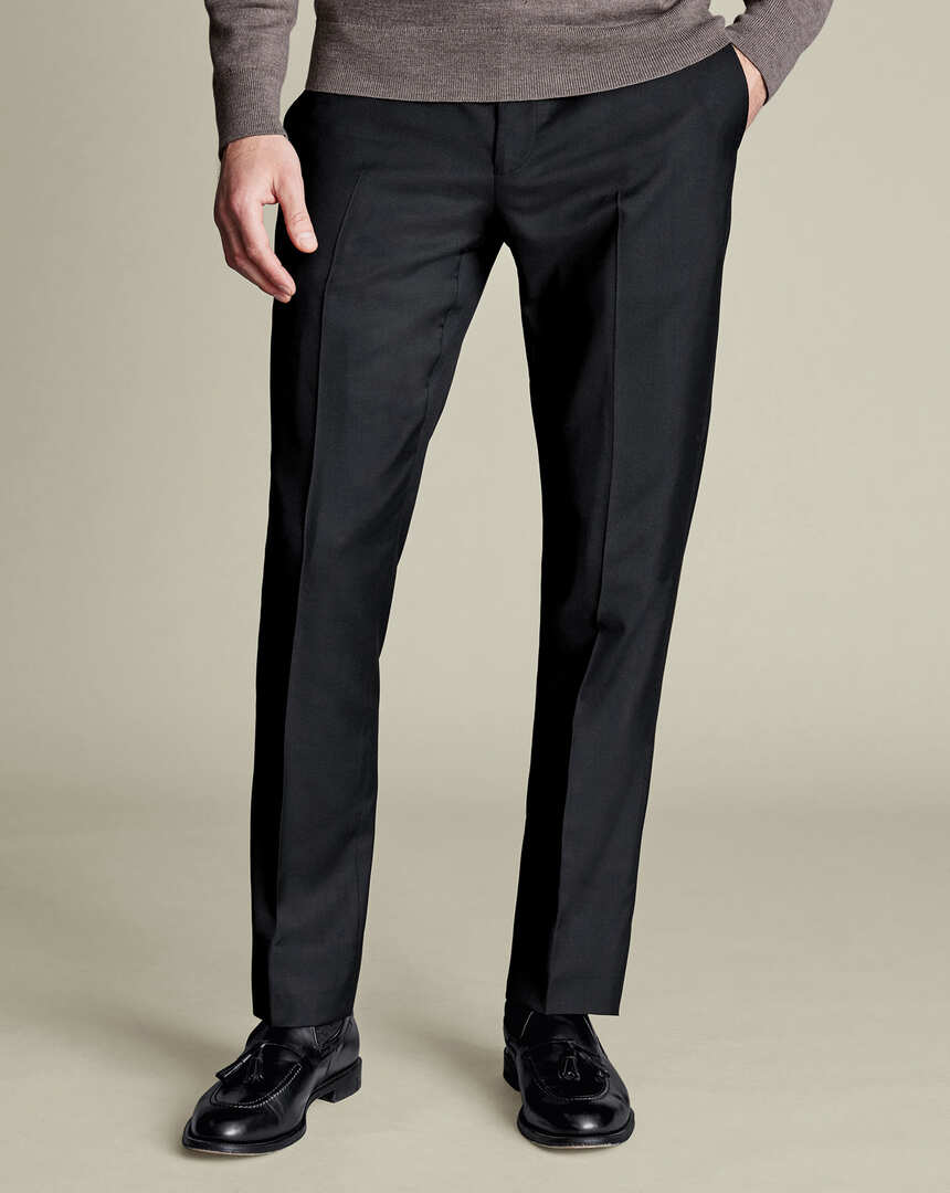Men's Slim Fit Black Dress Pants | Charles Tyrwhitt US Men's Slim Fit Black Dress Pants | Charles Tyrwhitt US
