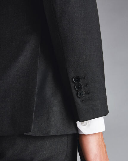 Twill Business Suit - Charcoal