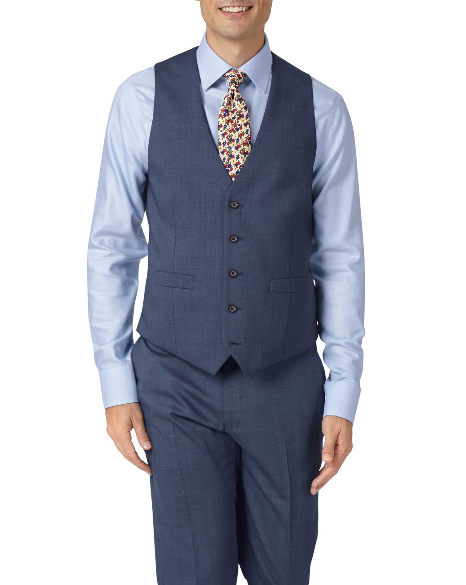 waistcoat light blue