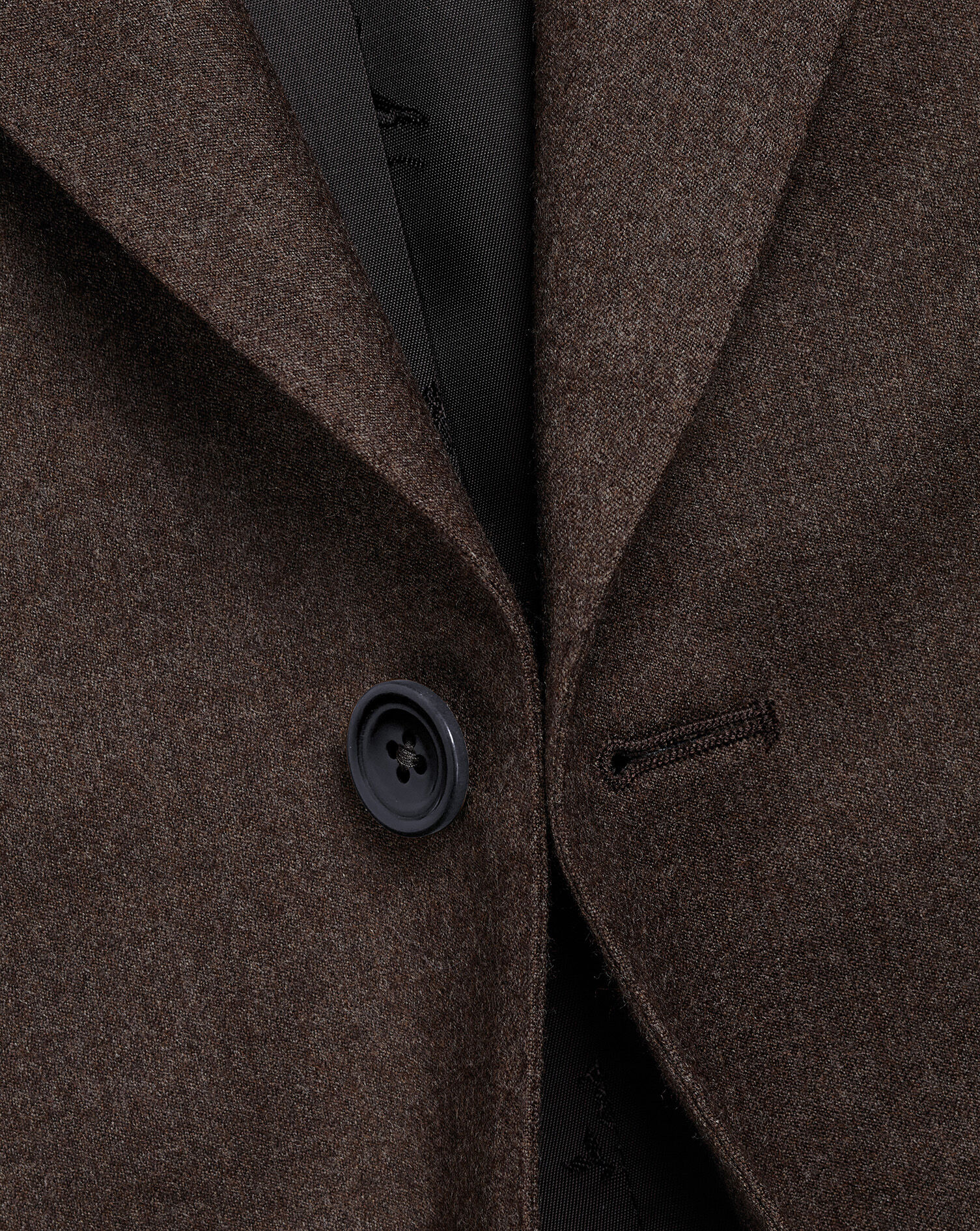 Italian Flannel Suit - Chocolate Brown | Charles Tyrwhitt US