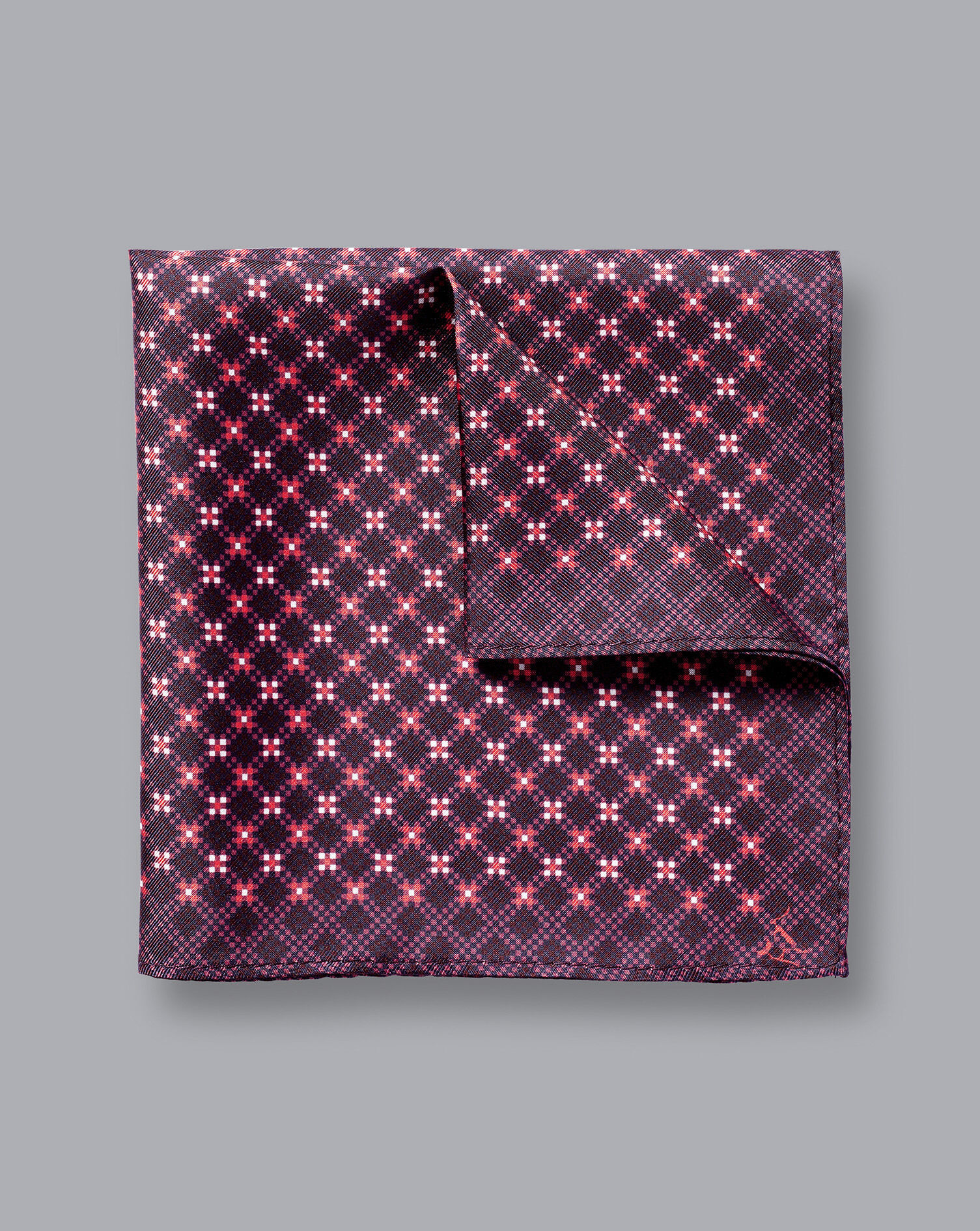 DQT Men Knit Knitted Casual Handkerchief Pocket Square 