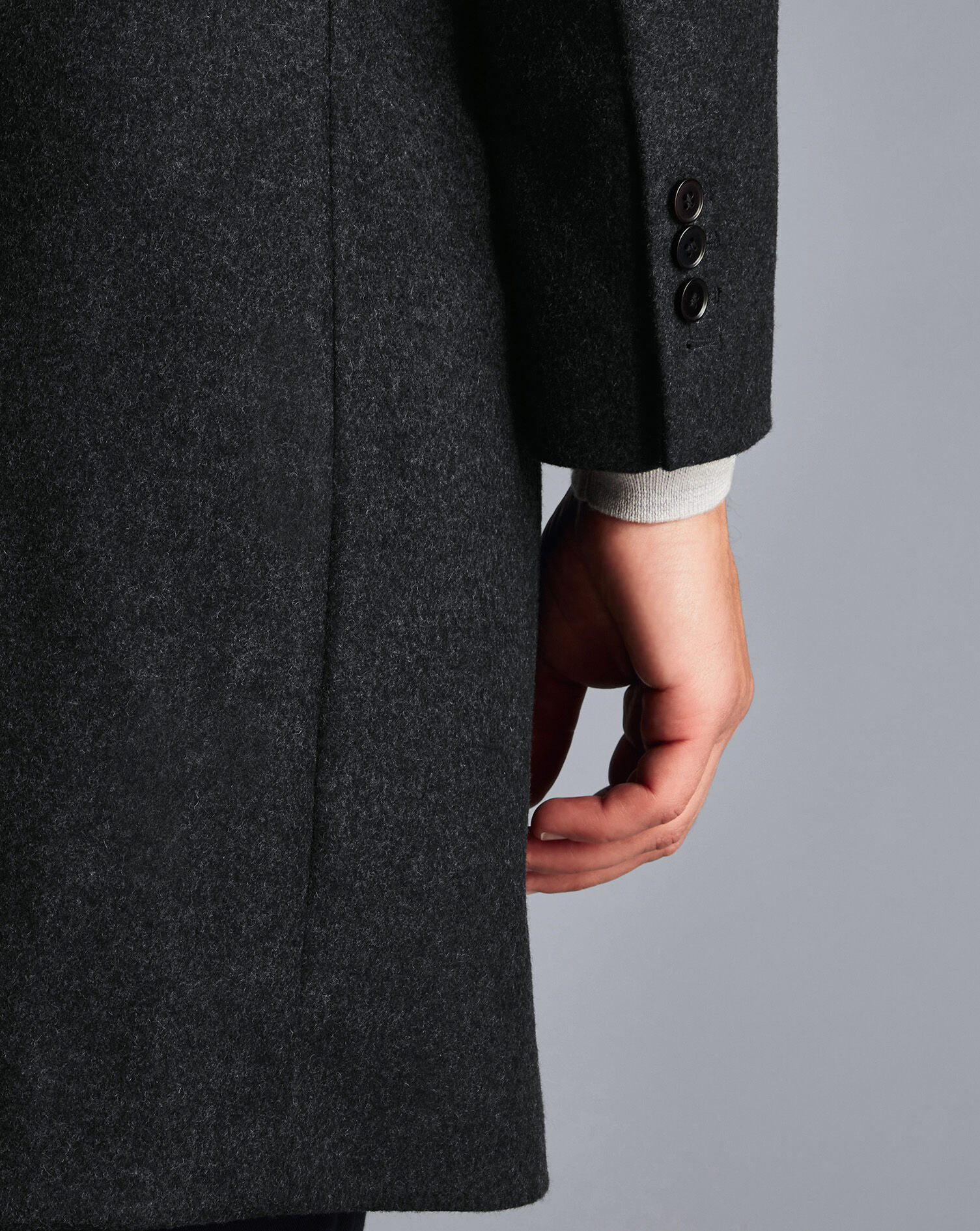 charcoal winter coat