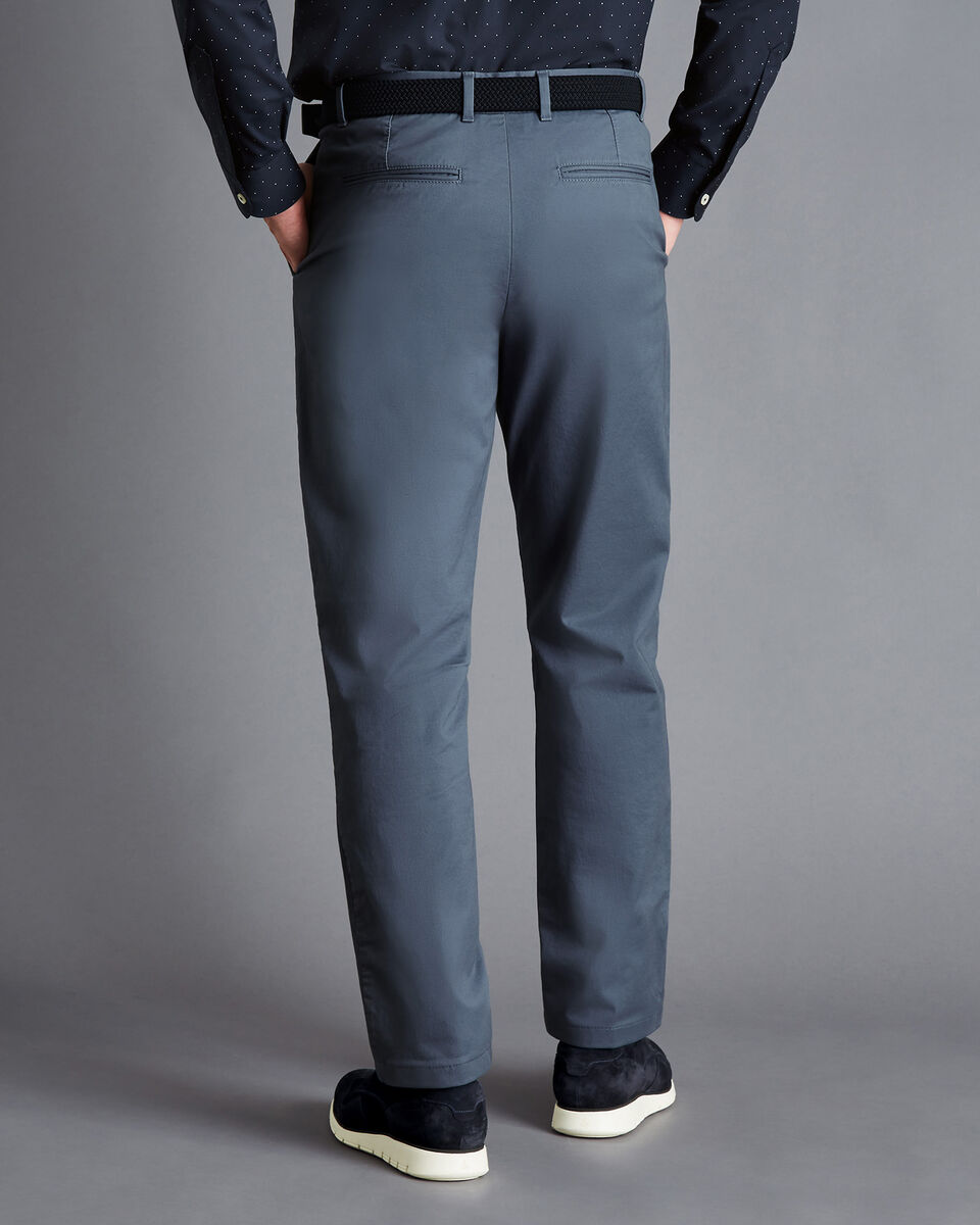 Lightweight Pants - Steel Blue | Charles Tyrwhitt