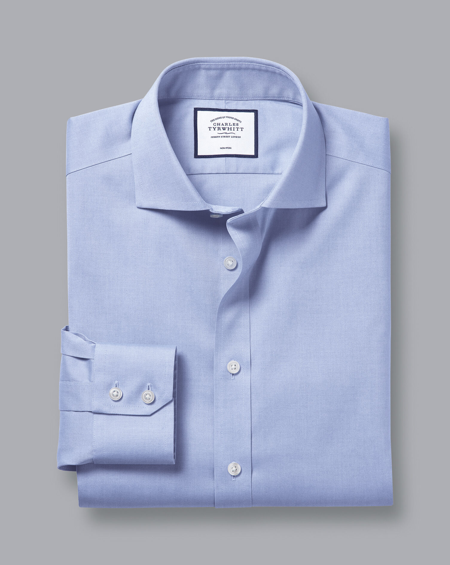 Cutaway Collar Non-Iron Pinpoint Oxford 