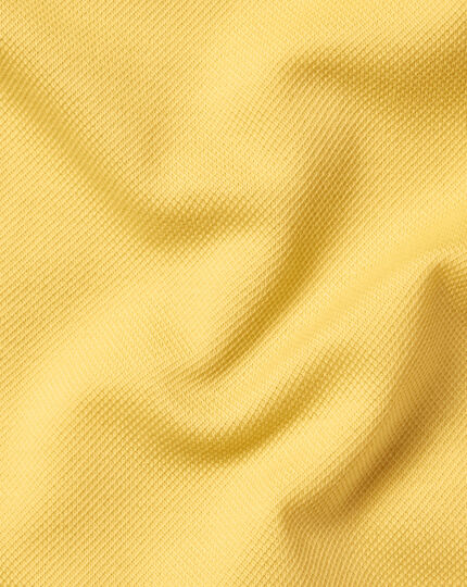 Tyrwhitt Pique Polo - Yellow