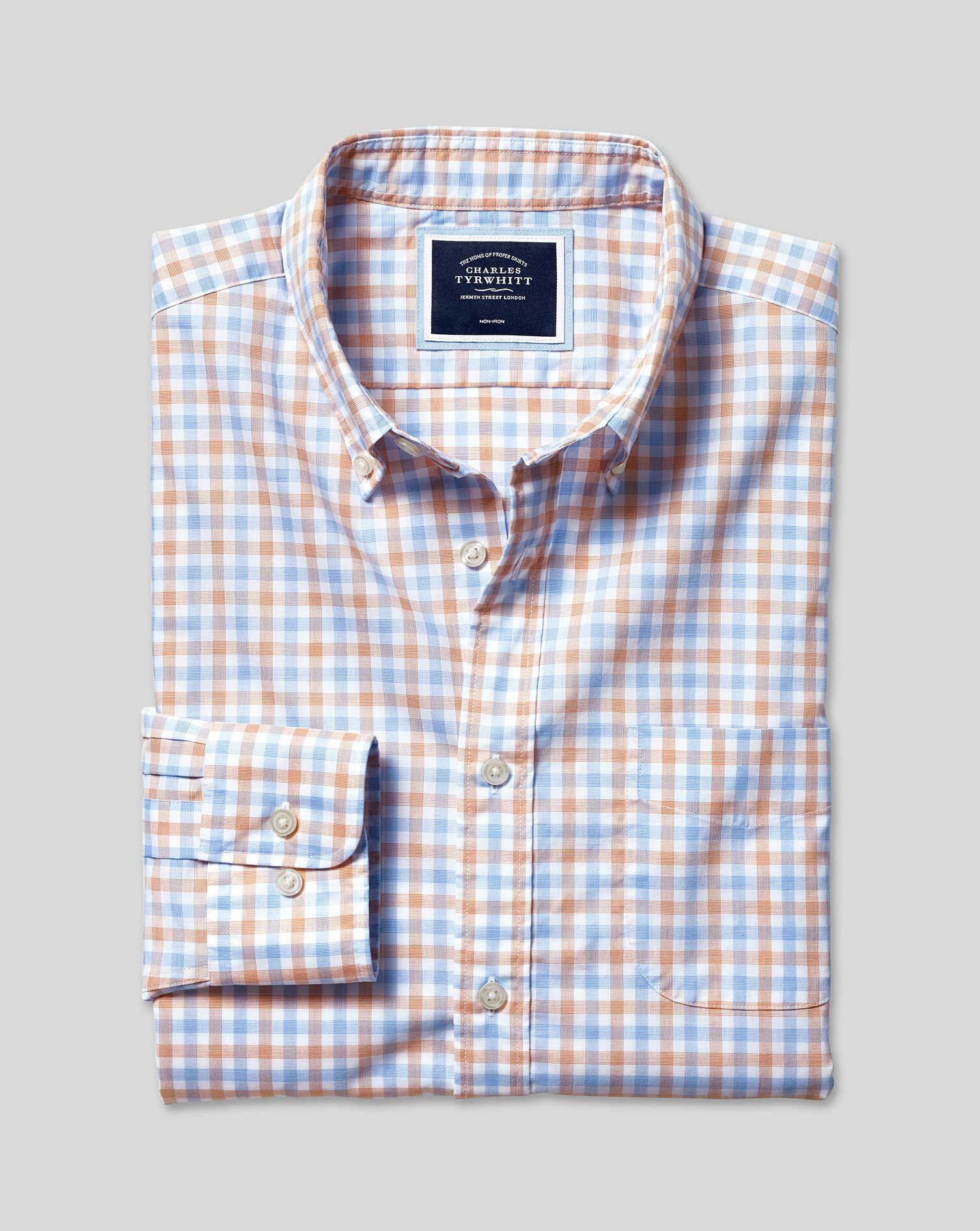 Button-Down Collar Non-Iron Stretch 