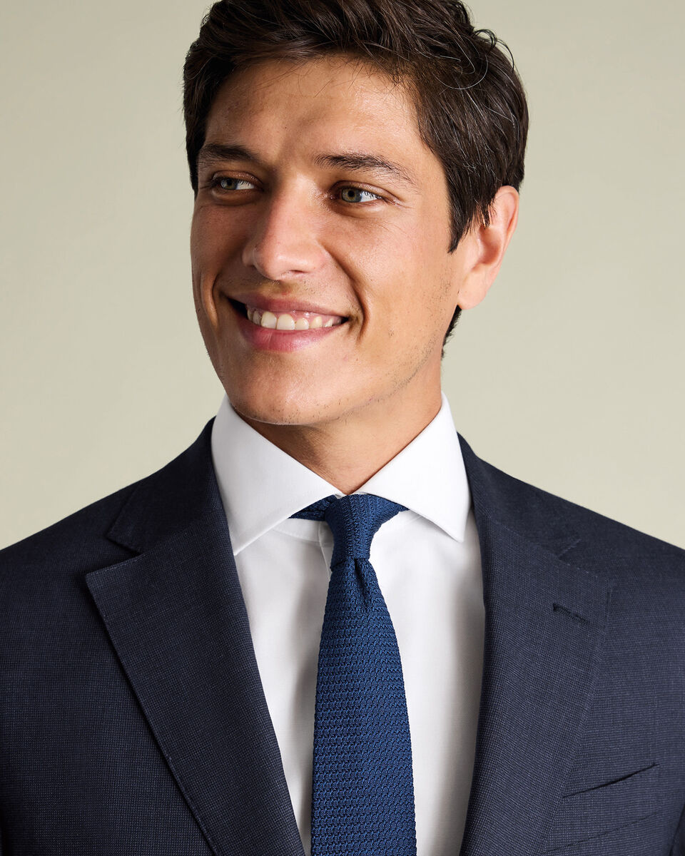 B&uuml;gelfreies Twill-Hemd - Wei&szlig;