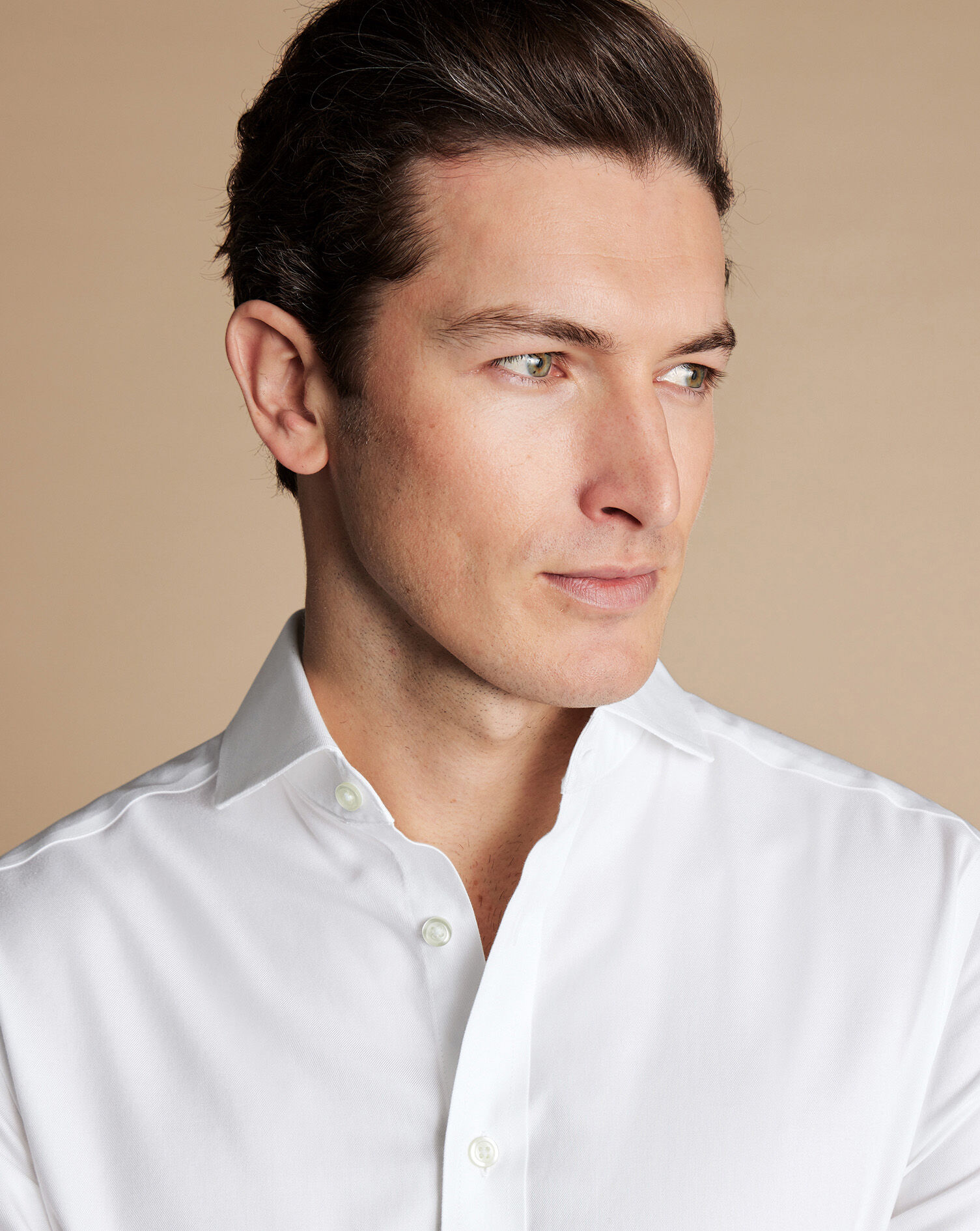 Extreme Cutaway Collar Non-Iron Twill 